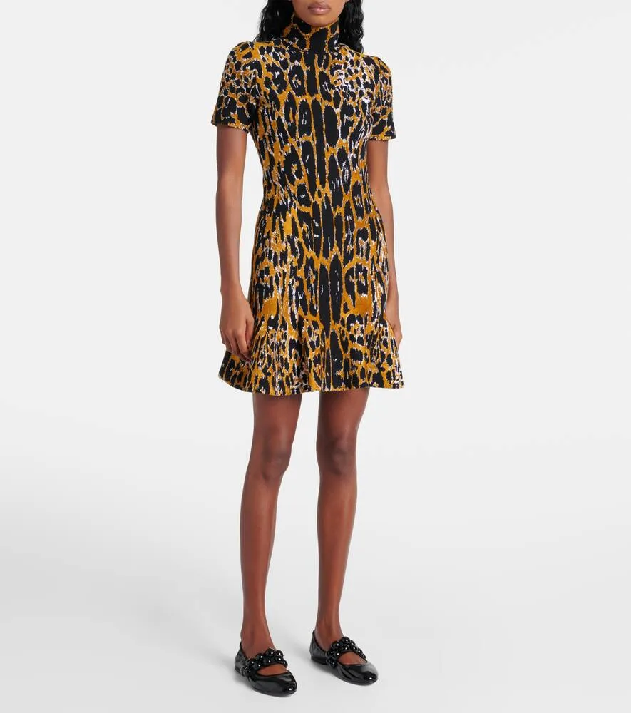 Alaia Jacquard minidress
