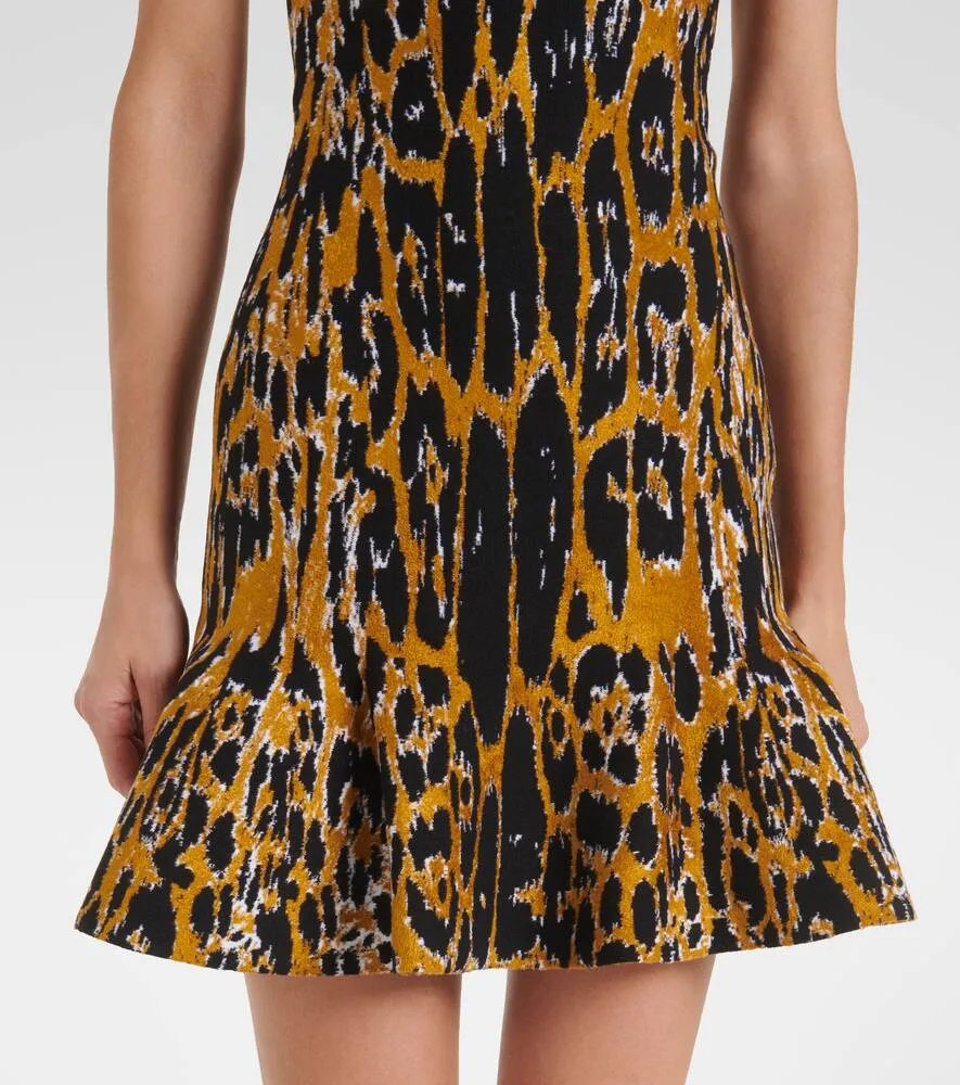 Alaia Jacquard minidress