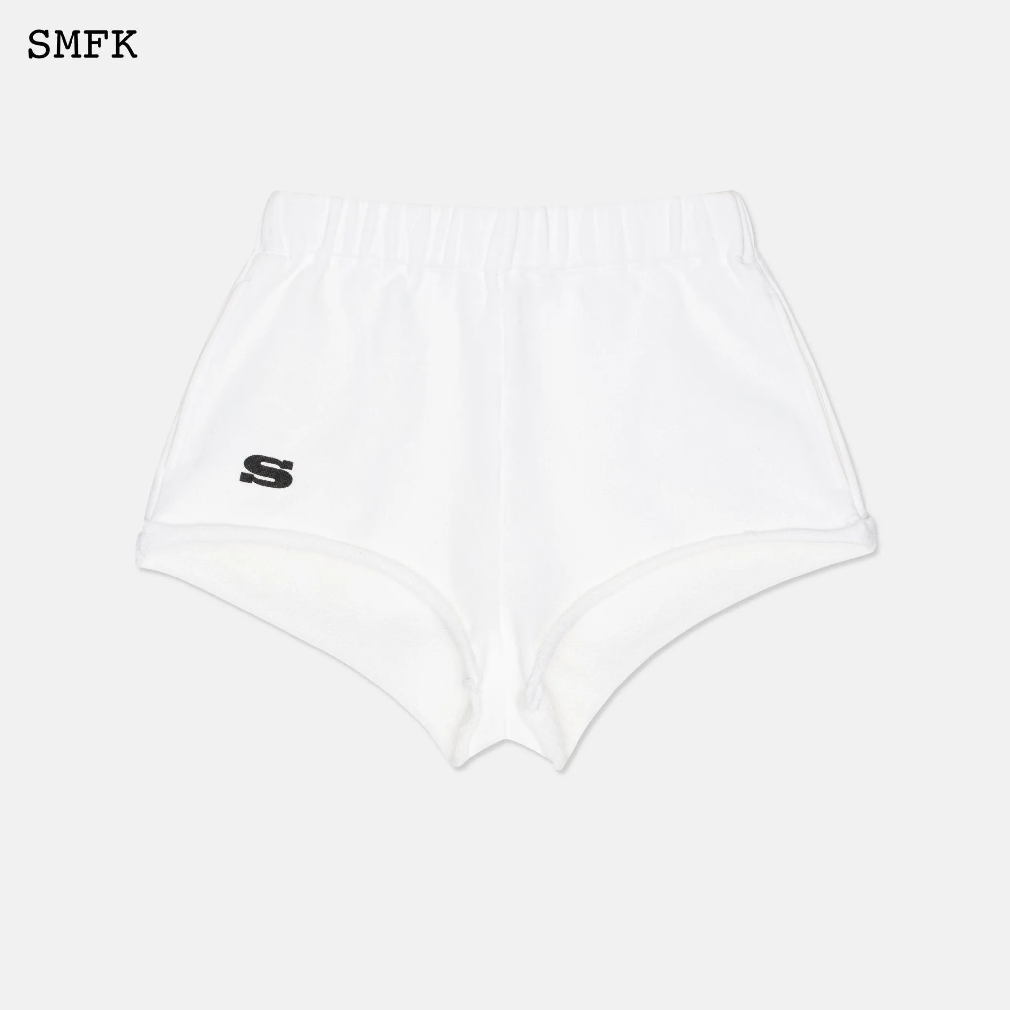 Compass Academy White Short Jogging Pants