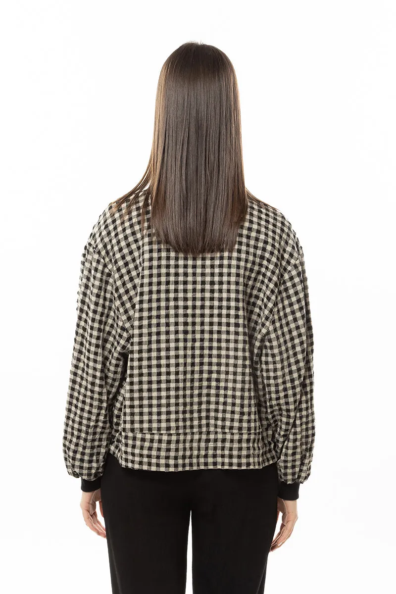 Keen Check Jacket -Natural Check