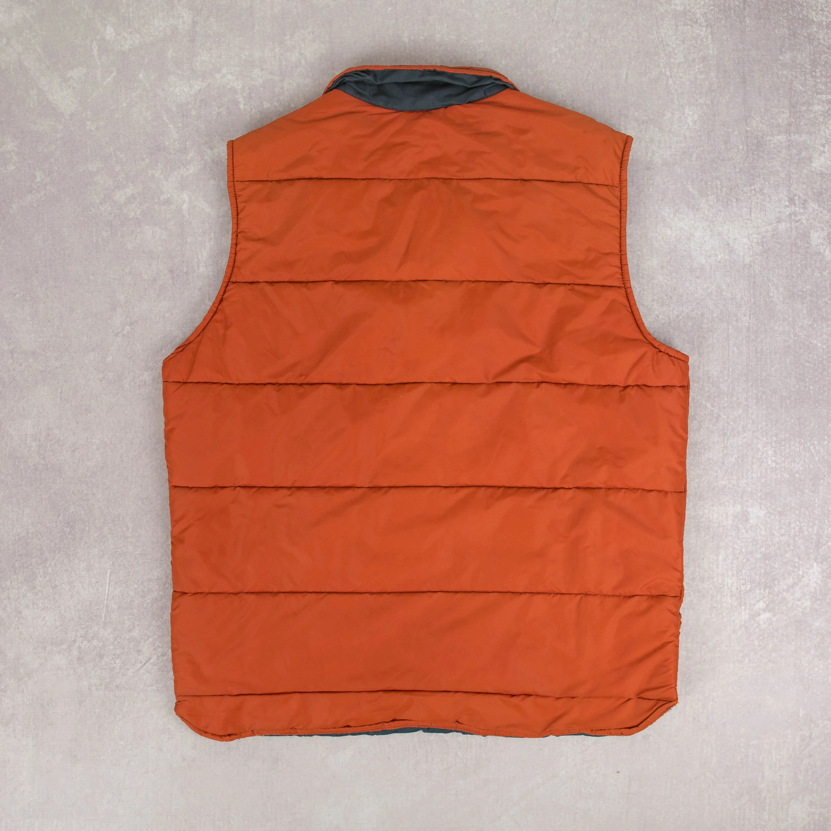 MEN'S VINTAGE 1970S JC PENNEY QUILTED GILET JACKET - X-LARGE
