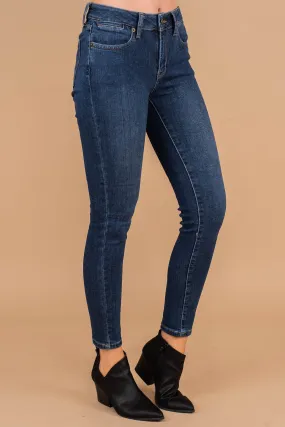 More Than Love Medium Wash Skinny Jeans