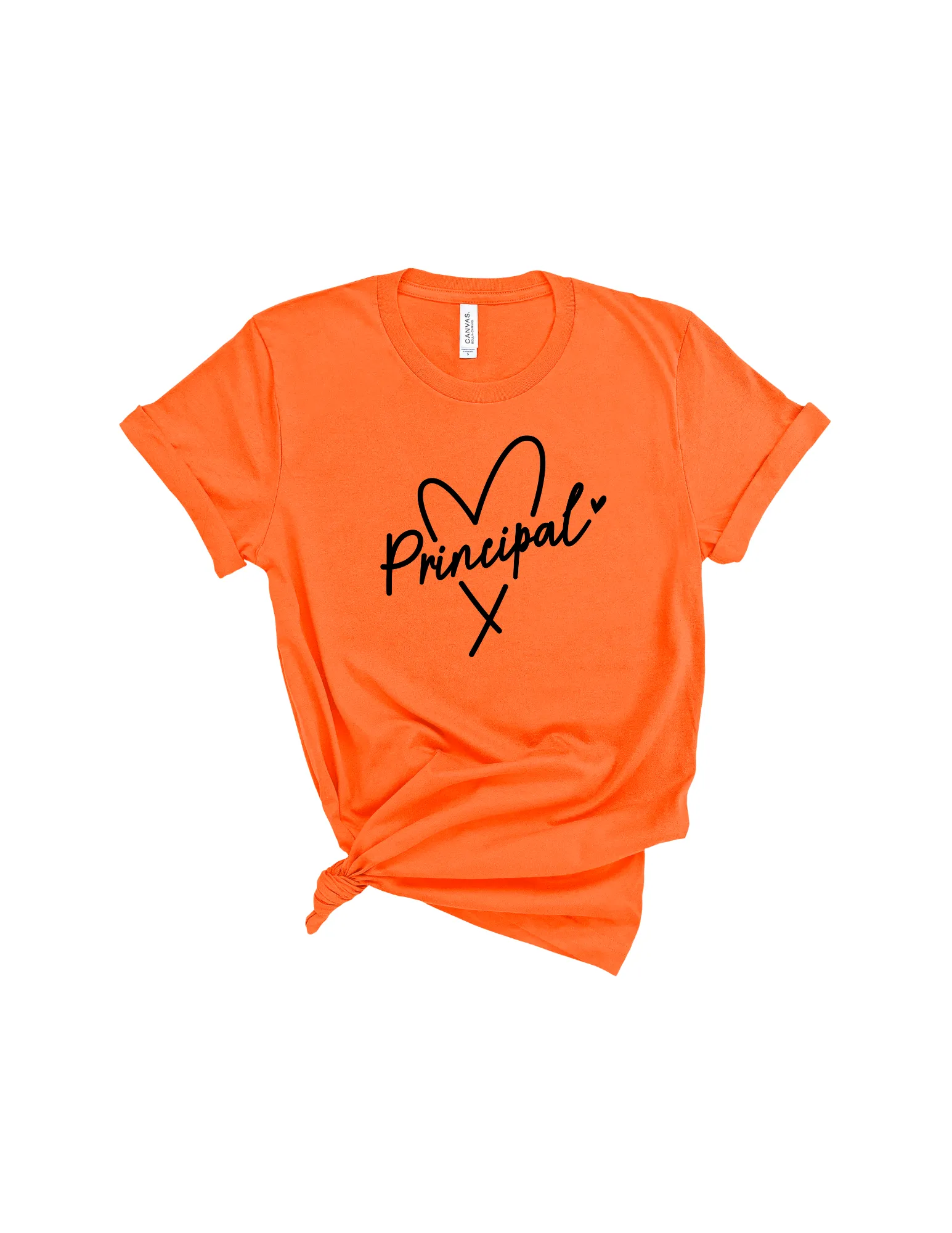 Principal heart shirt