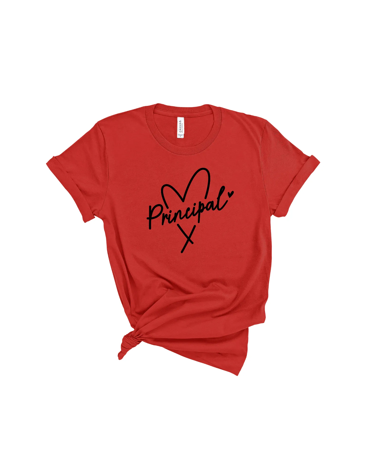 Principal heart shirt