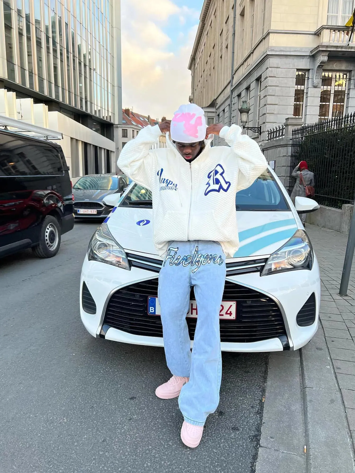 Rated R Embroidered Hoodie